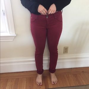 Hudson red jeans